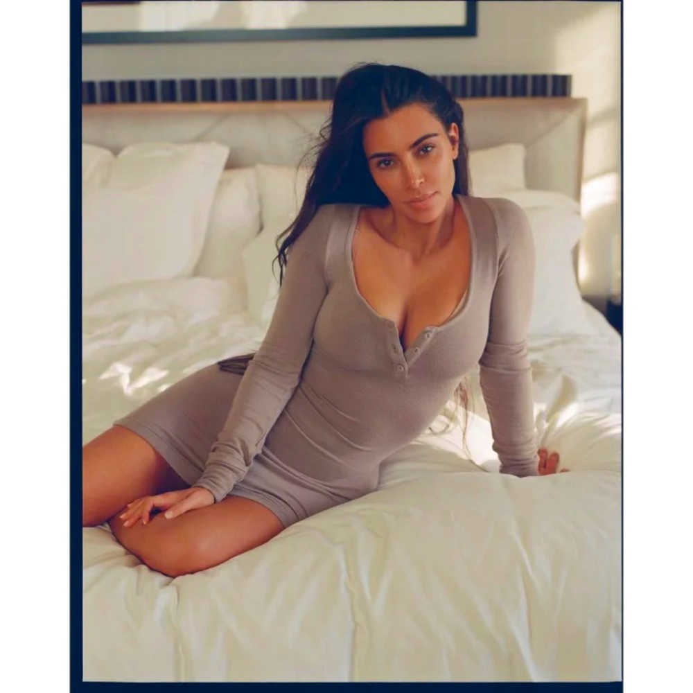 Skims Sleep Henley Dress